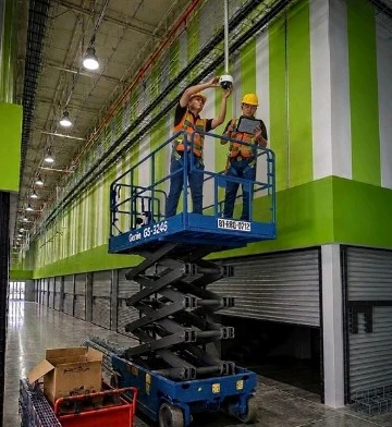 Personal trabajando en una instalación de BGB